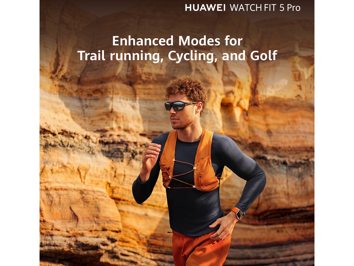 Huawei Watch Fit 5 Pro 44 mm (oransje) Smartklokker