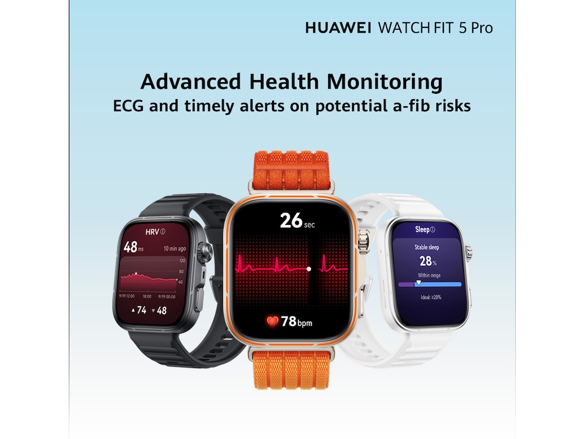Huawei Watch Fit 5 Pro 44 mm (oransje) Smartklokker