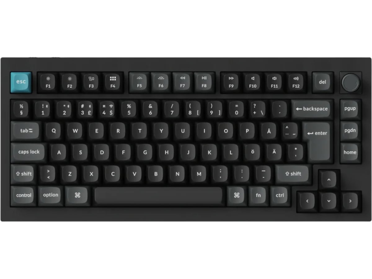 Keychron Q1 Ultra 75% 8K Red Trådløs Gamingtastatur Gamingtastatur