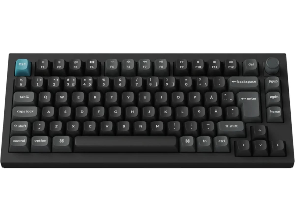 Keychron Q1 Ultra 75% 8K Red Trådløs Gamingtastatur Gamingtastatur