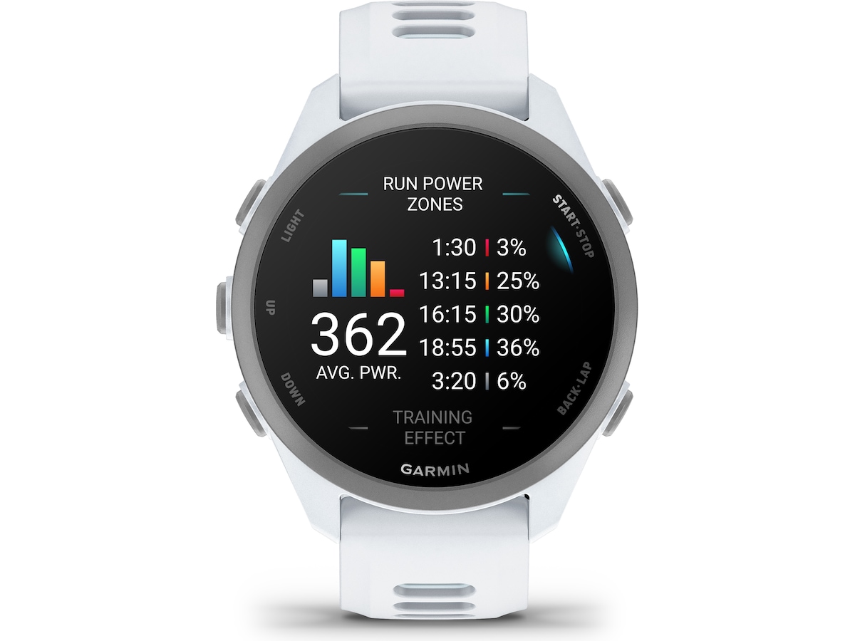 Garmin Forerunner 170 42mm GPS (whitestone/cloud blue) Smartklokker