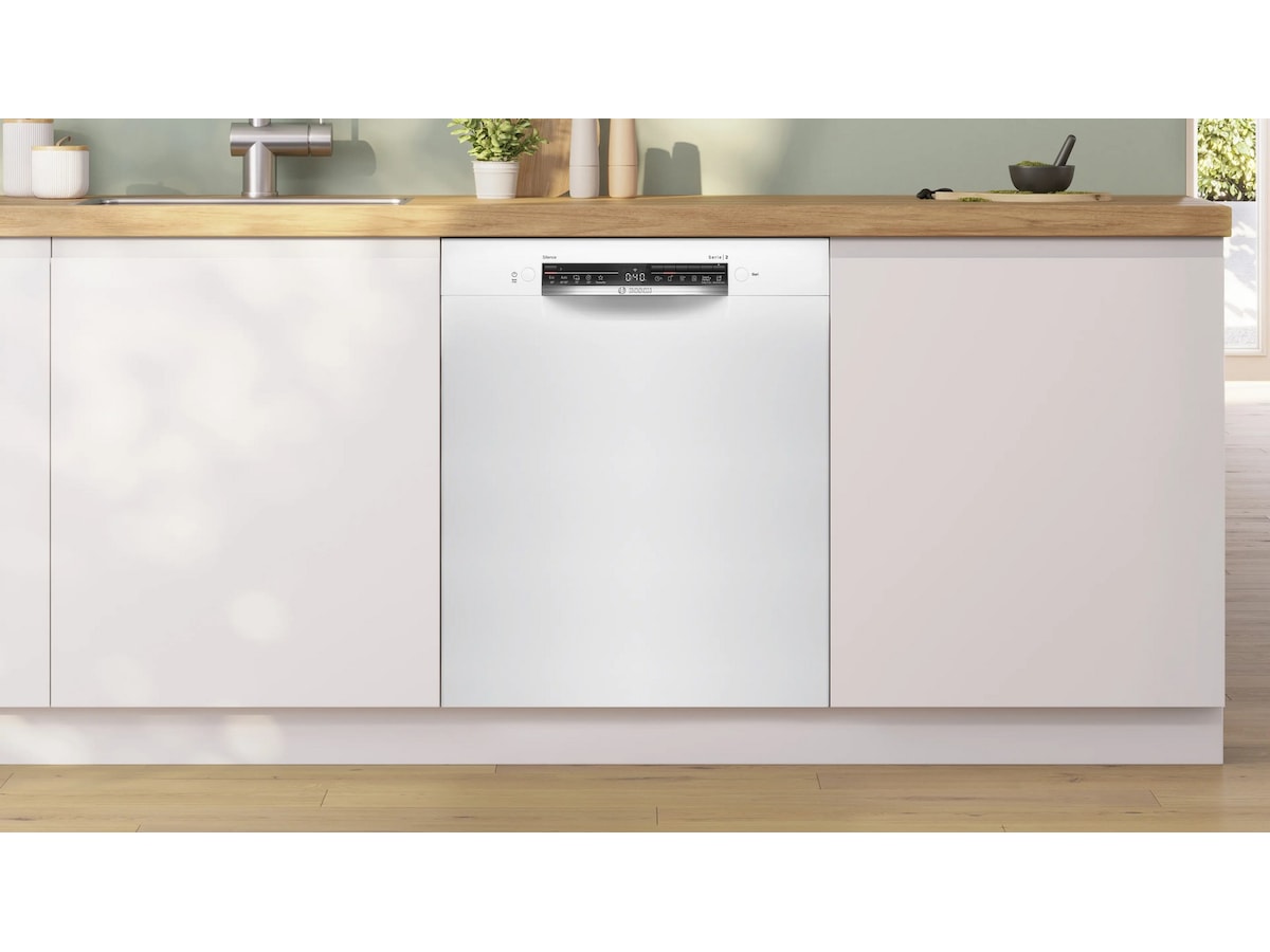 Bosch Serie 2 Oppvaskmaskin (hvit) Underbygd oppvaskmaskin