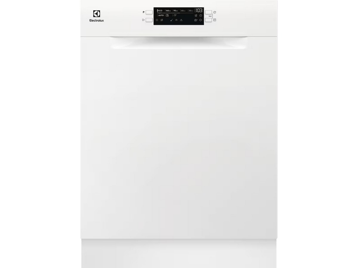Electrolux 600 SatelliteClean 60 cm oppvaskmaskin (hvit) Underbygd oppvaskmaskin