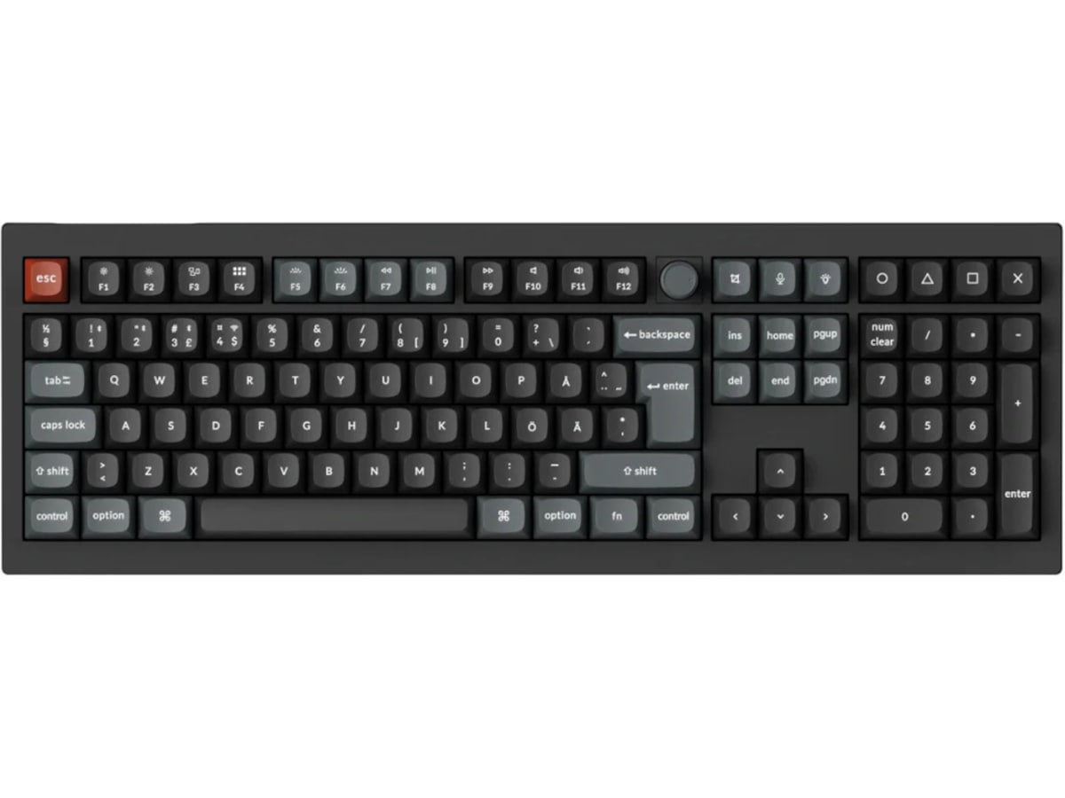 Keychron V6 Ultra 100% 8K Brown Trådløst Gamingtastatur Gamingtastatur