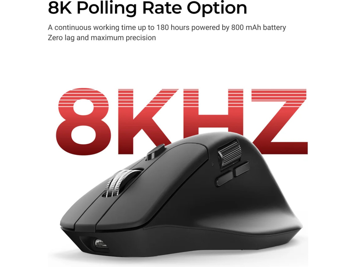 Keychron M6 Trådløs Optisk Mus Mus