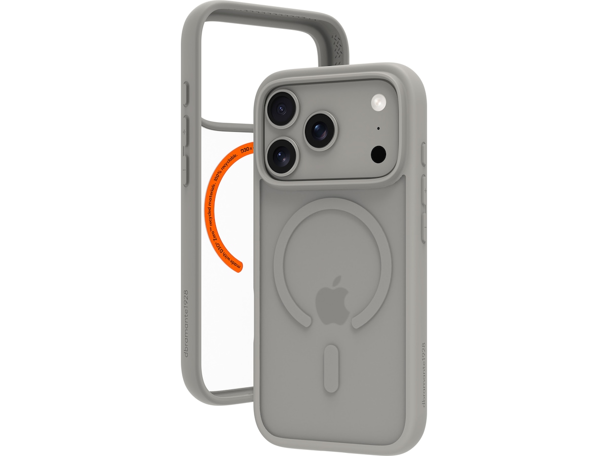 dbramante1928 iPhone 17 Pro / 18 Pro Grenen Ultra D3O MS (hvit) Deksel til mobiltelefon