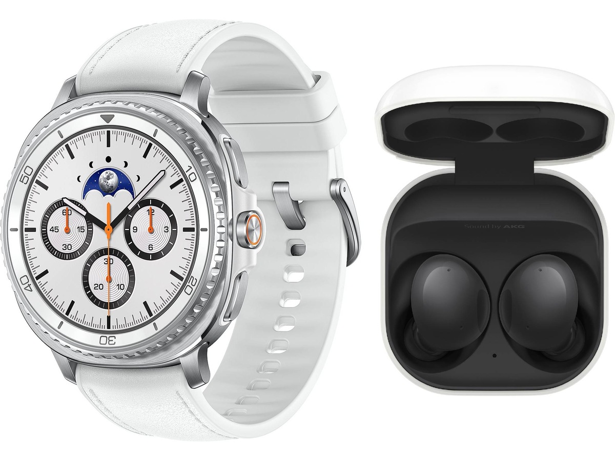 Samsung Galaxy Watch8 Classic 46mm BT (hvit) Smartklokker