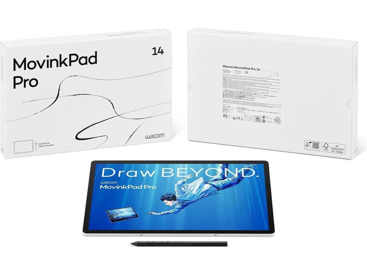 Wacom MovinkPad Pro 14 Tilbehør til tegnebrett