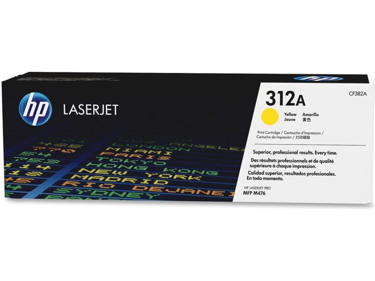 HP Toner 312A Gul -B-Grade Demo skrivere