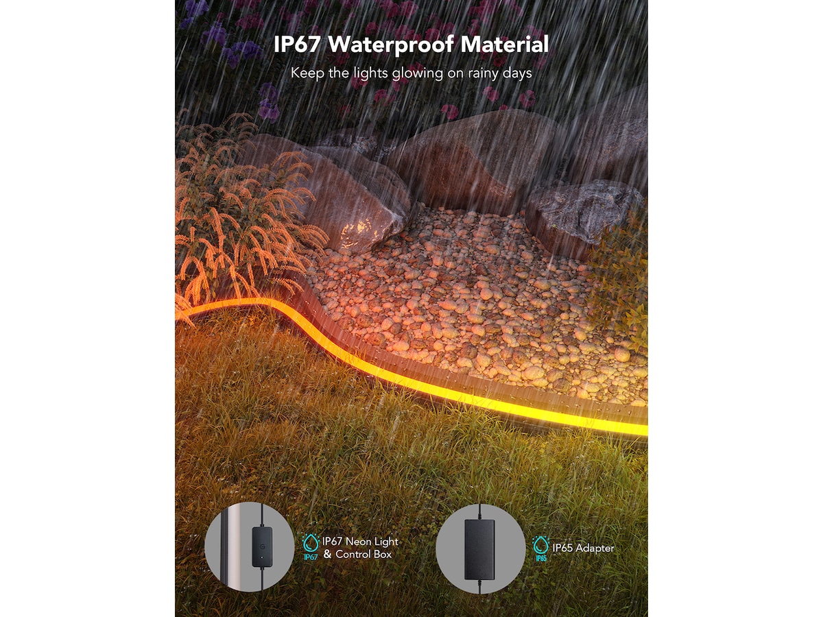 Delikate lyseffekter: Den forbedrede Govee Outdoor Rope Light kan bet Lyslenker