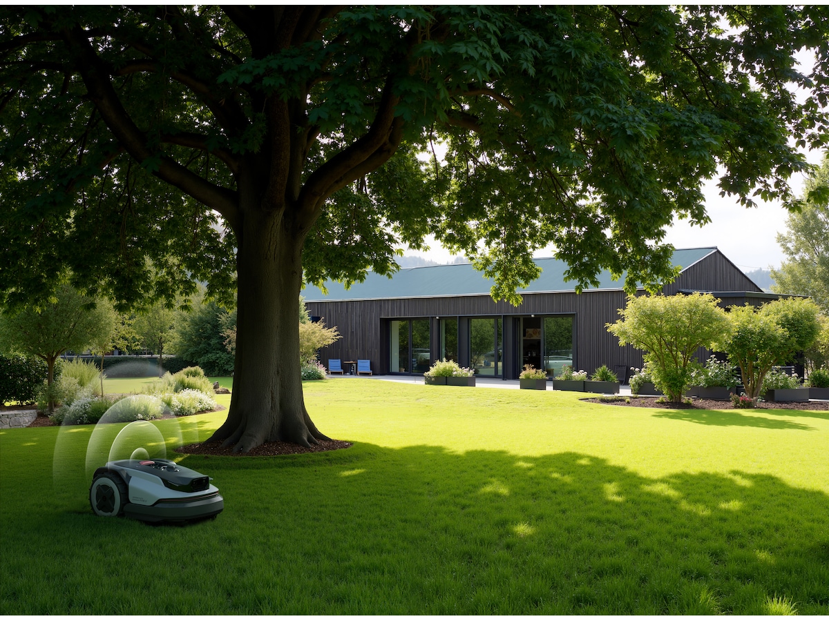 Roborock Q110 robotgressklipper RTK VSLAM 1000 m² -B-Grade Demo hjem & fritid