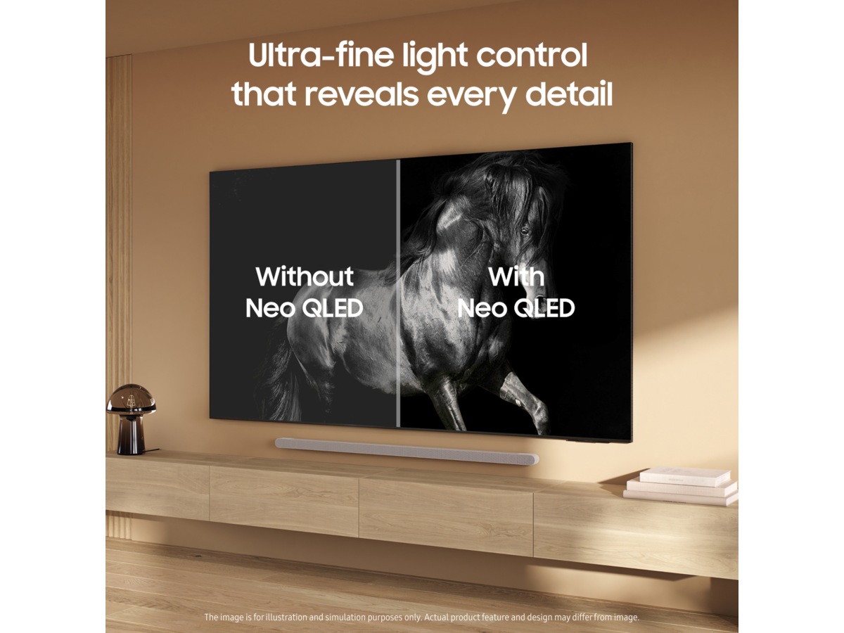 Samsung 55" QN73F Neo QLED 4K Mini LED Smart TV (2025) -B-Grade Demo TV/projektor