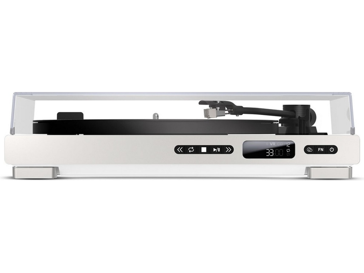 MIXX Analog Plus vinyl- og CD-spiller (hvit) Platespiller