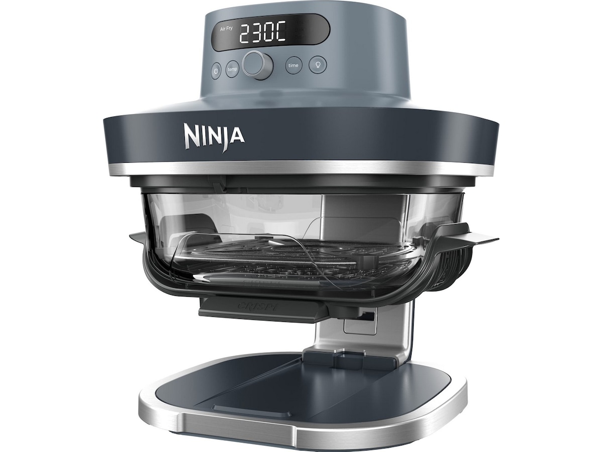 Ninja Crispi Pro AS101EU Airfryer i glass (gråblå) Airfryer