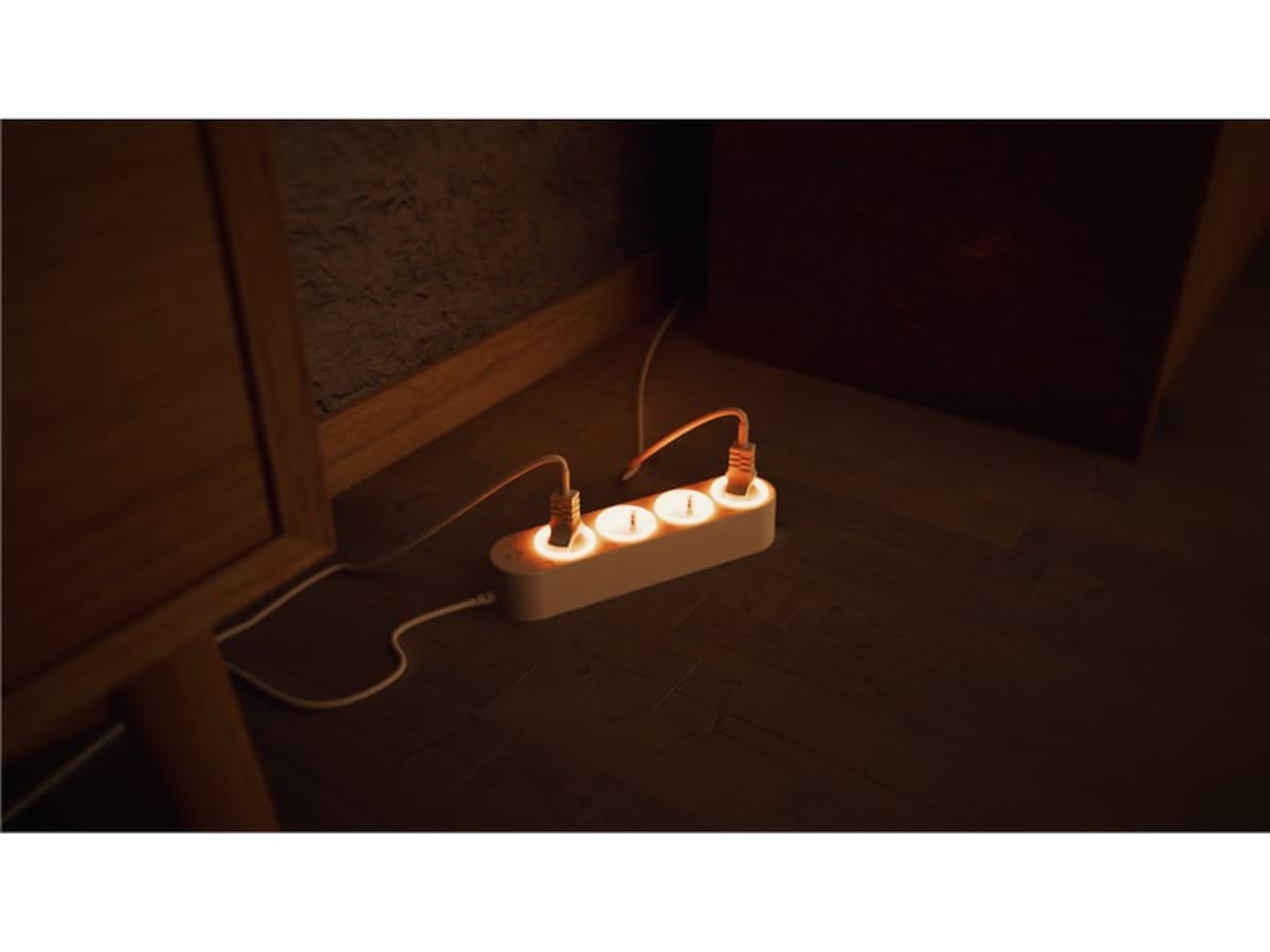 Shelly Power Strip Gen4 (hvit) Smart strømstyring