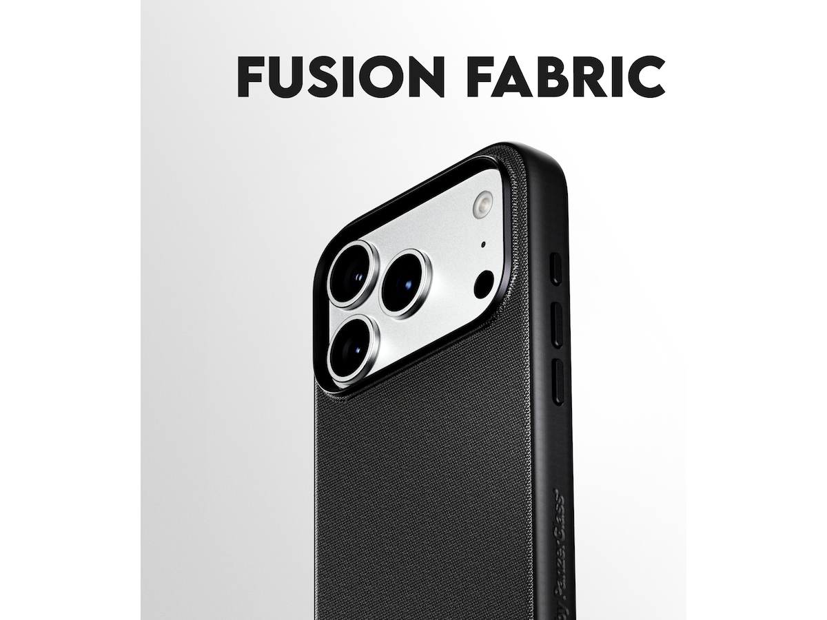 PanzerGlass CARE iPhone 17 Pro Max / 18 Pro Max Fusion Fabric deksel (sort) Deksel til mobiltelefon