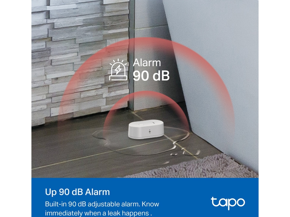 TP-Link Tapo T300 smart vannlekkasjesensor Sensorer