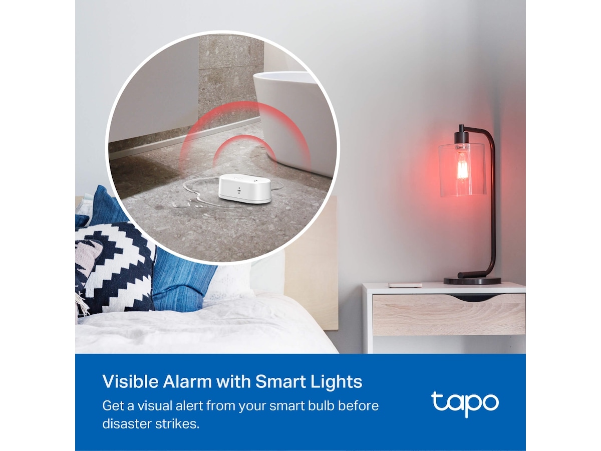 TP-Link Tapo T300 smart vannlekkasjesensor Sensorer