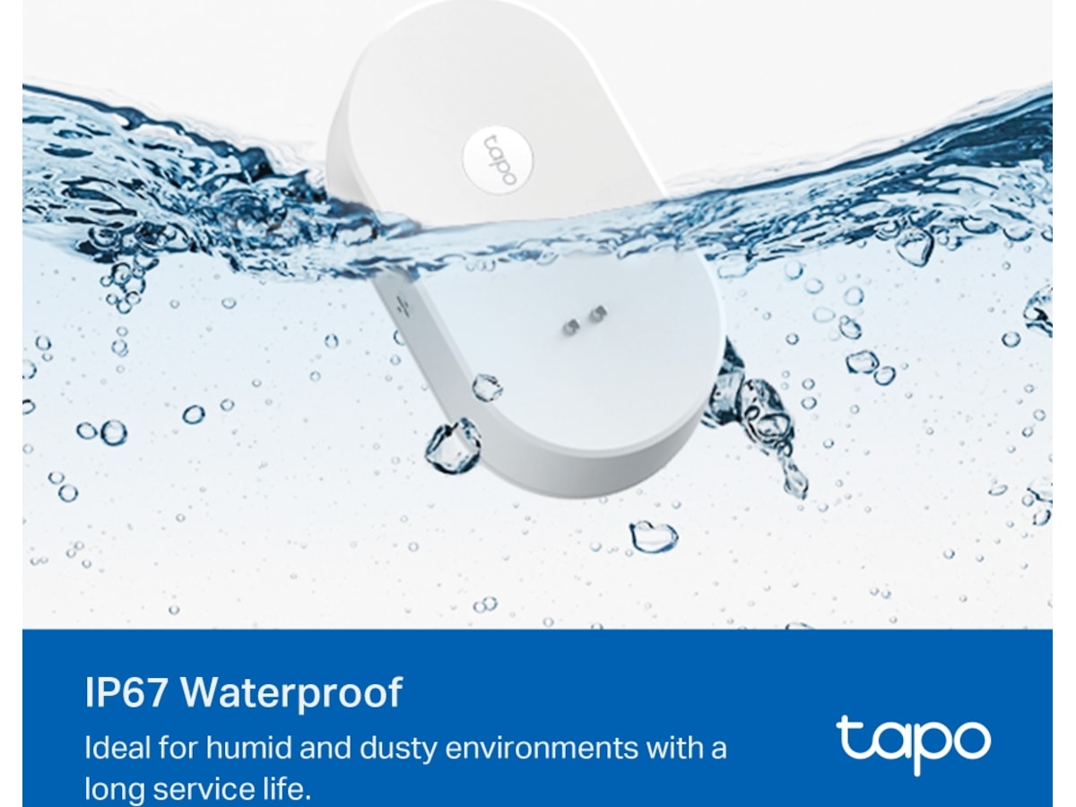TP-Link Tapo T300 smart vannlekkasjesensor Sensorer