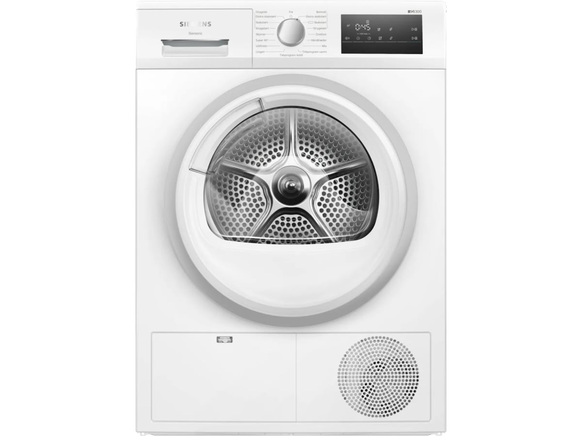 Siemens iQ300 Tørketrommel -B-Grade Demo vask & tørk