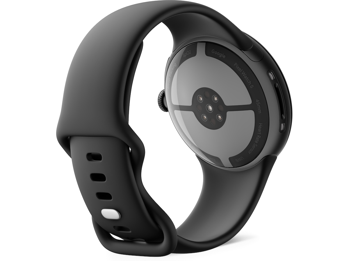 Pixel Watch 5 45mm WiFi (matt sort/obsidian) Smartklokker