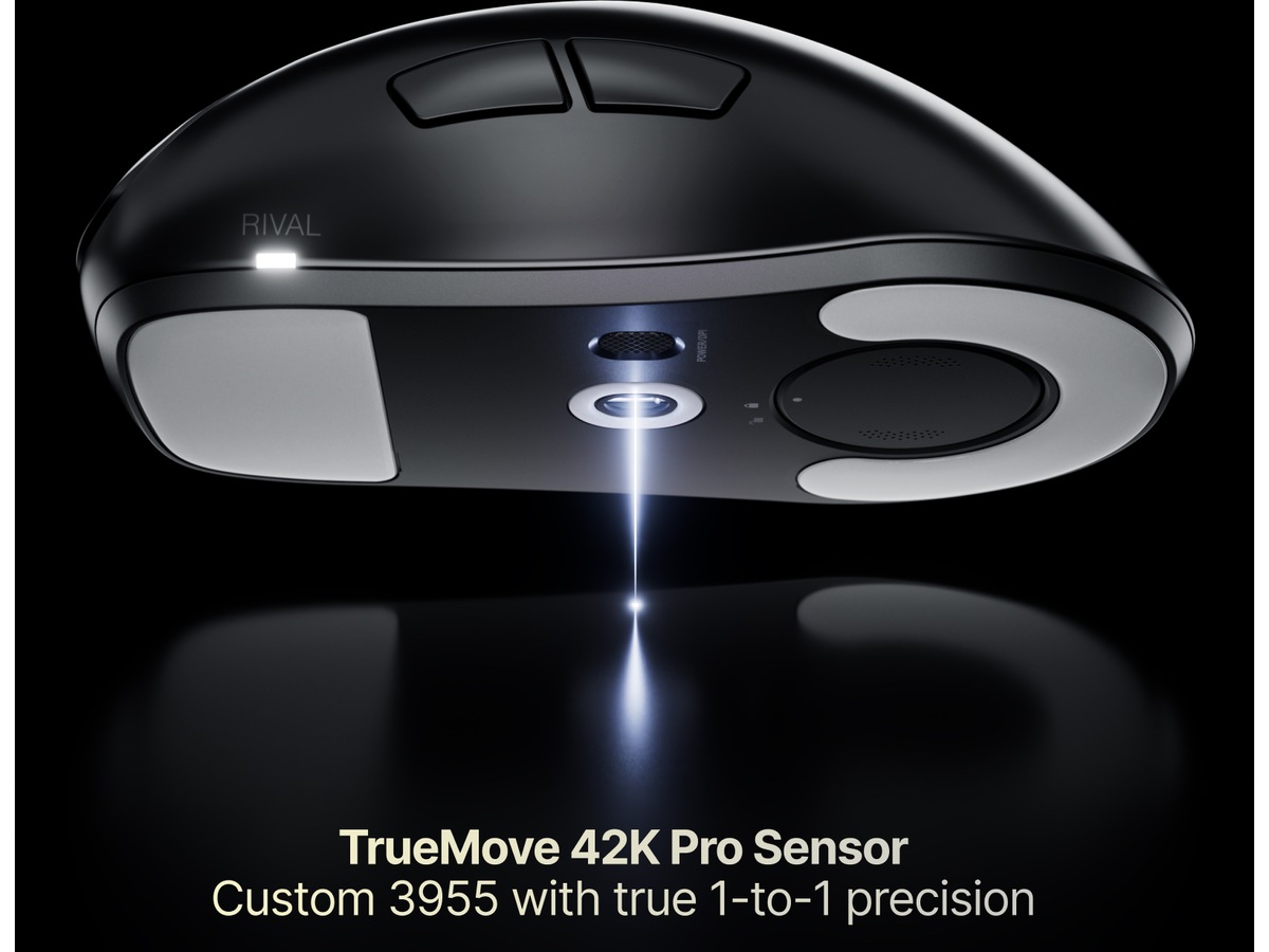SteelSeries Rival Pro Wireless Mini (sort) Gamingmus