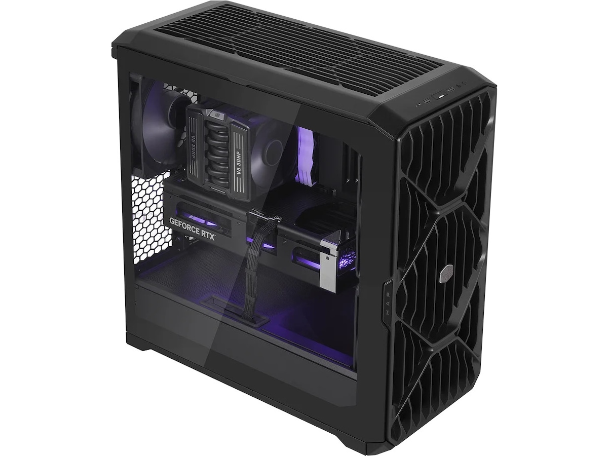Cooler Master HAF II 500 med høy kjøleytelse Midi tower