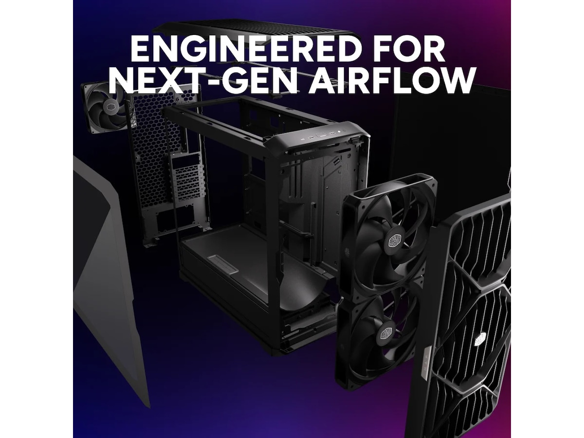 Cooler Master HAF II 500 med høy kjøleytelse Midi tower