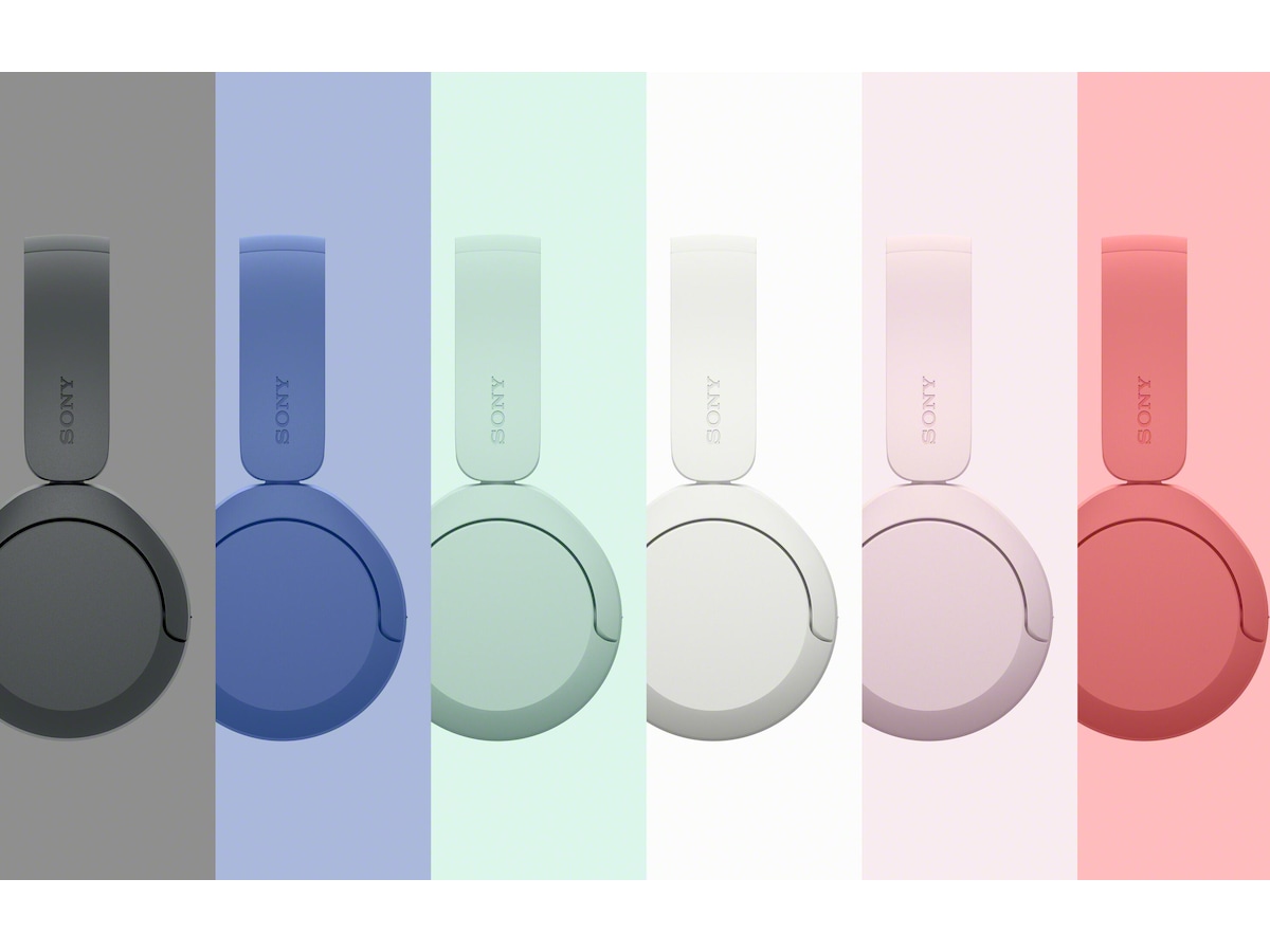 Sony WH-CH530 trådløse Bluetooth-hodetelefoner (rosa) Hodetelefoner