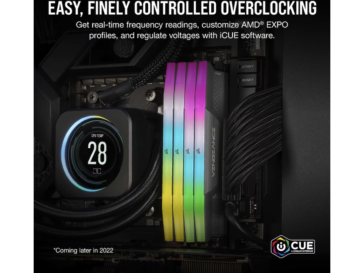 Corsair Vengeance RGB 6000Mhz DDR5 32GB Minnebrikker