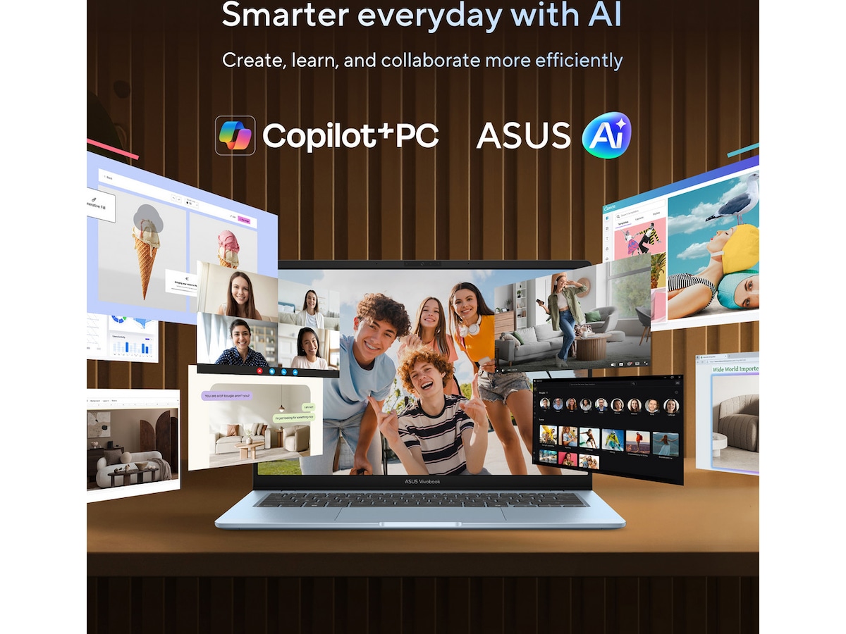 ASUS Vivobook S 14 S5408QA 14" OLED PC - Bærbar / laptop