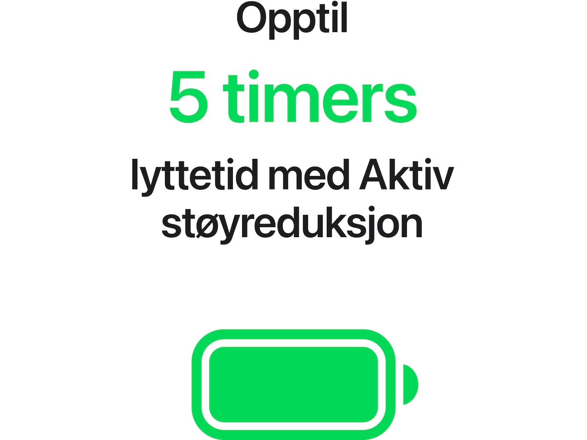 AirPods 5 med trådløst ladeetui Ørepropper
