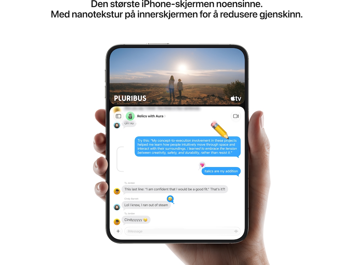 iPhone Duo 256GB (night sky) Mobiltelefoner
