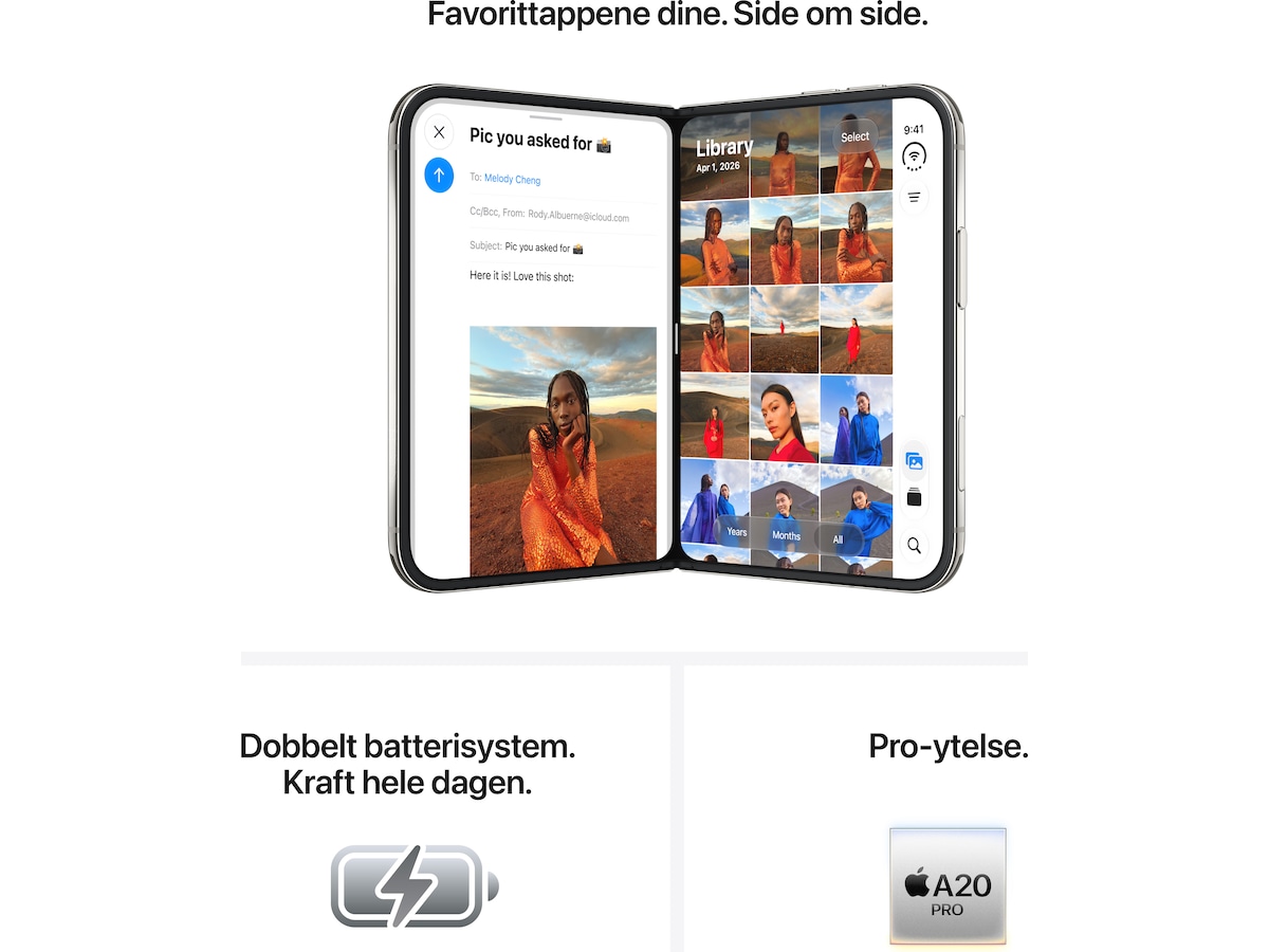 iPhone Duo 256GB (night sky) Mobiltelefoner