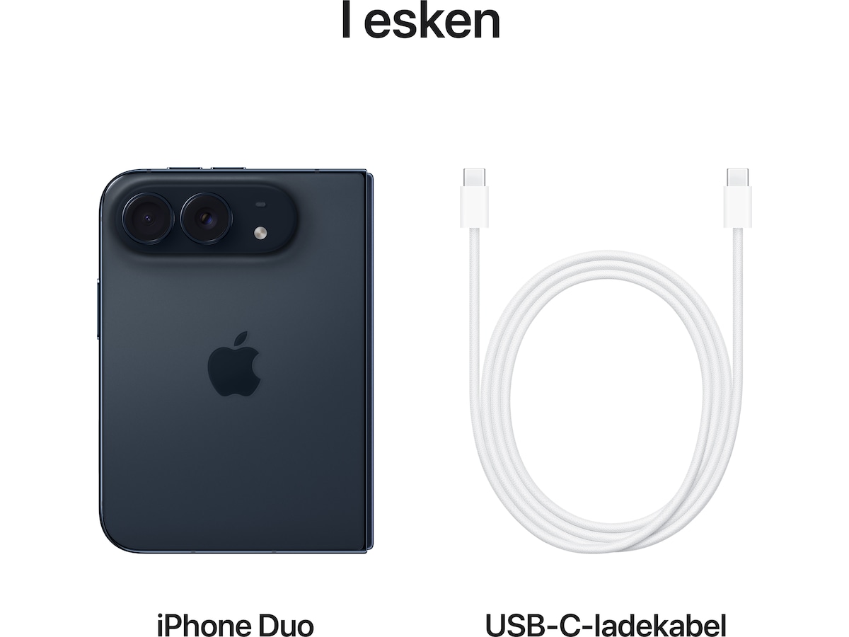 iPhone Duo 256GB (night sky) Mobiltelefoner
