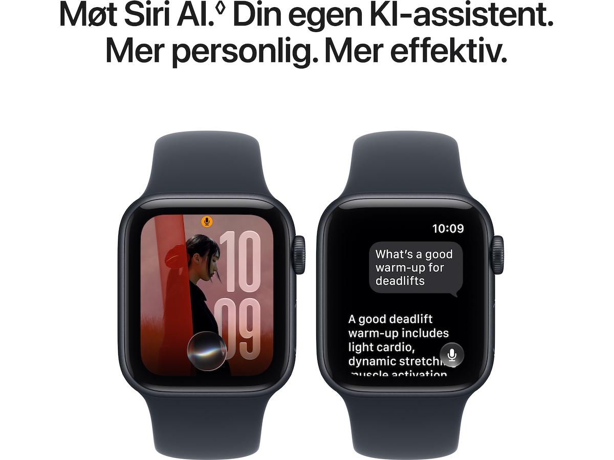 Apple Watch SE 3 GPS 40mm aluminium (starlight) Smartklokker