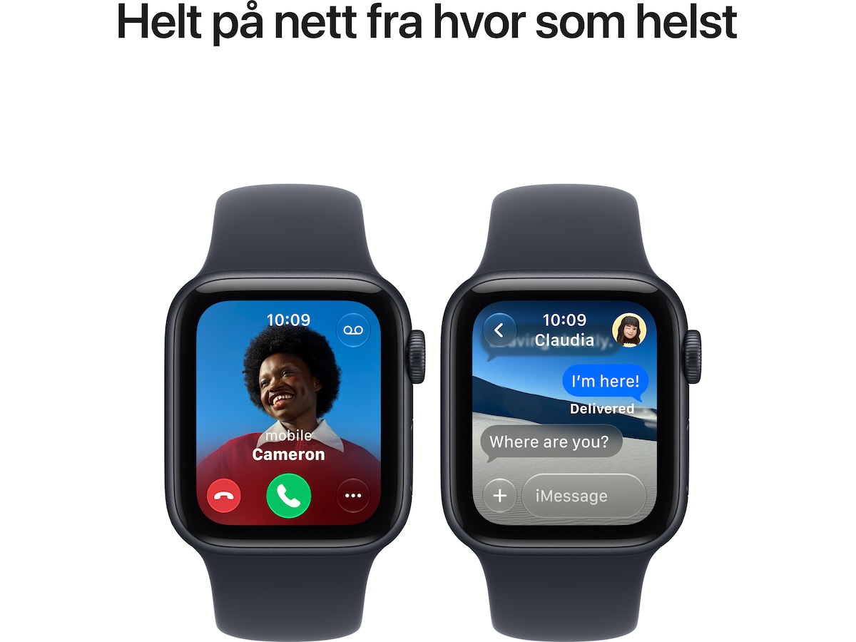 Apple Watch SE 3 GPS 40mm aluminium (starlight) Smartklokker