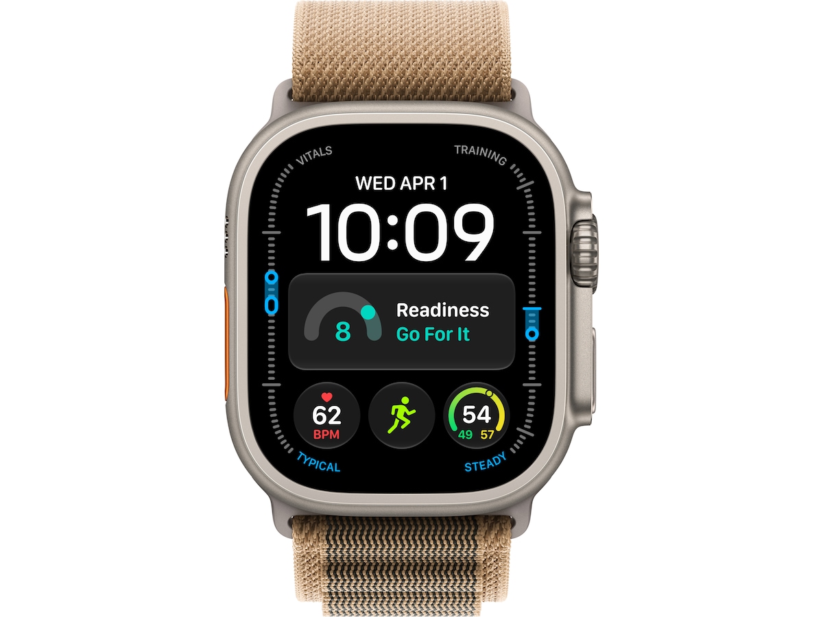 Apple Watch Ultra 4 GPS + LTE 49mm Titanium (natural) Smartklokker