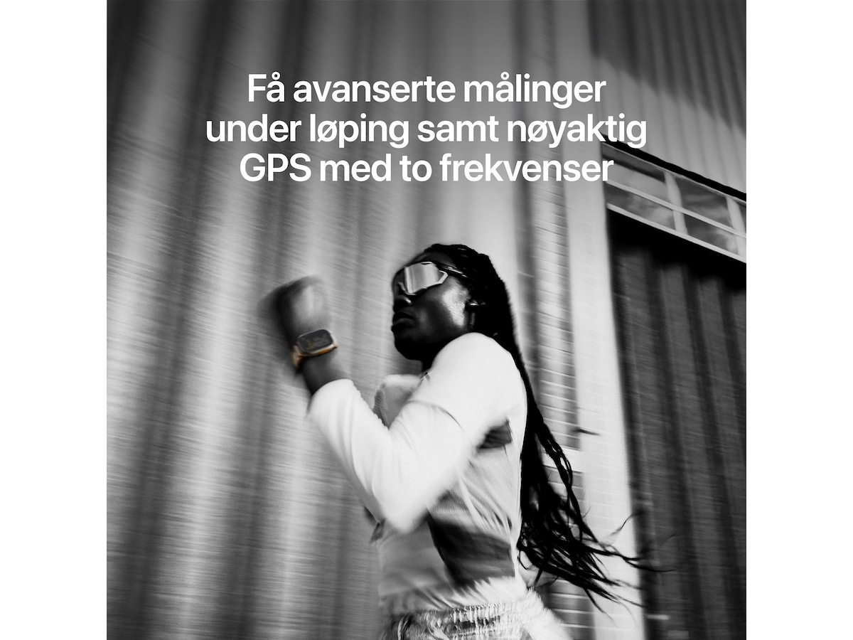 Apple Watch Ultra 4 GPS + LTE 49mm Titanium (natural) Smartklokker