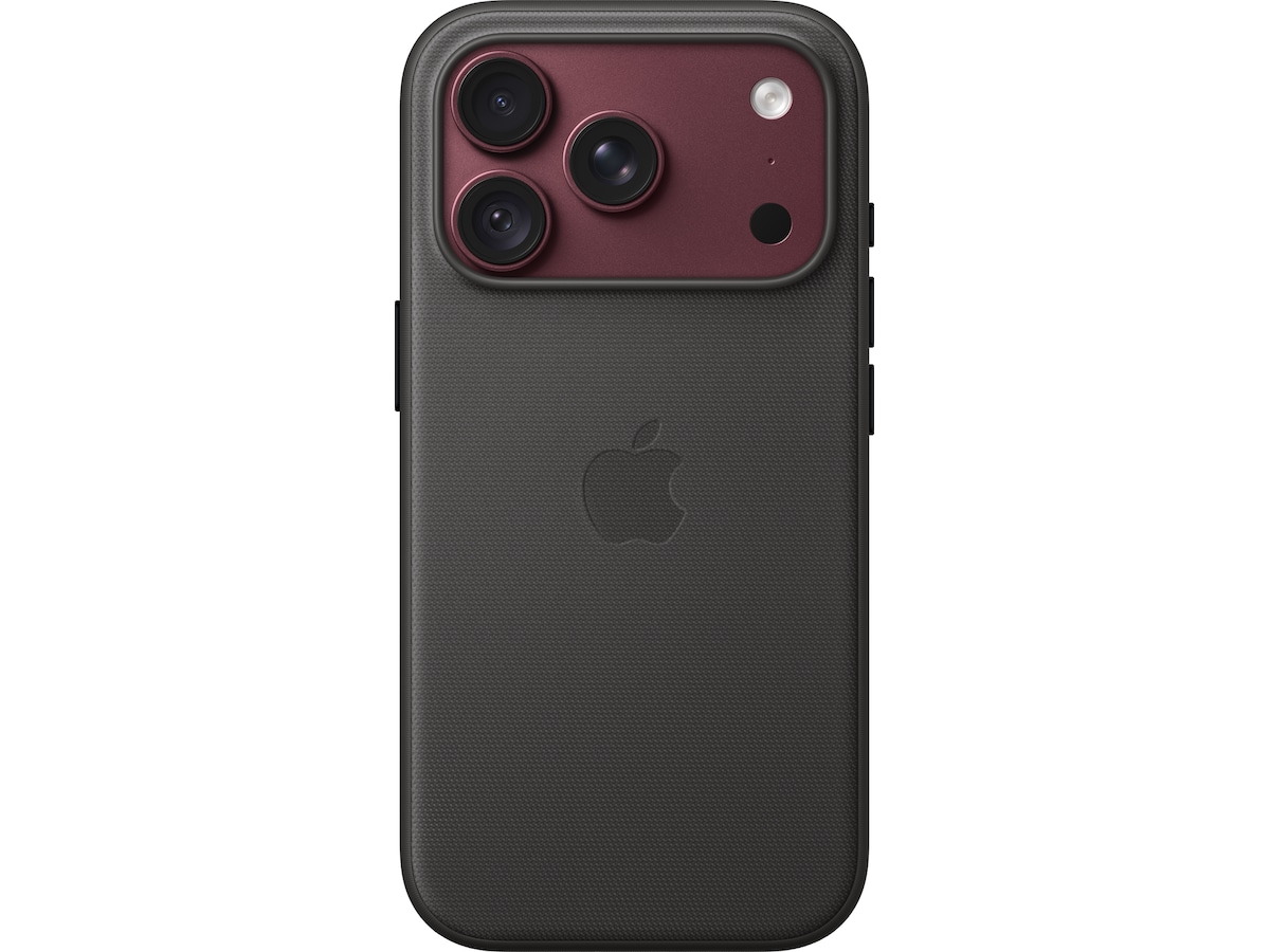 Apple iPhone 18 Pro TechWoven Case MagSafe (sort) Deksel til mobiltelefon