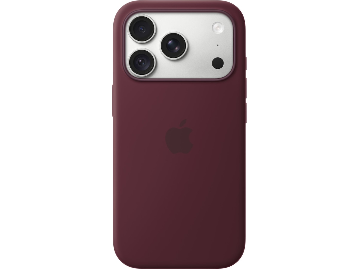 Apple iPhone 18 Pro silikondeksel (burgundy) Deksel til mobiltelefon