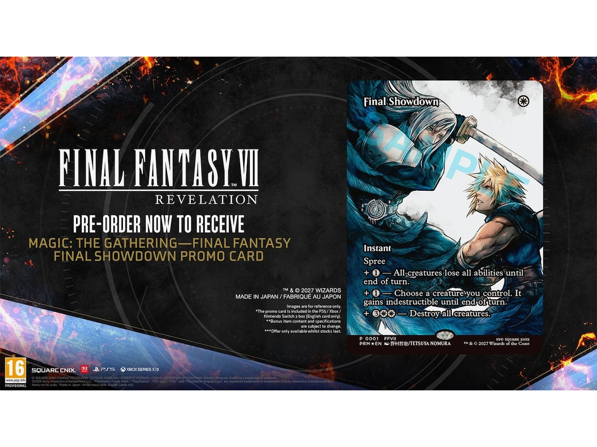 Final Fantasy VII Revelation Magic Ed PS5 Spill til Playstation 5