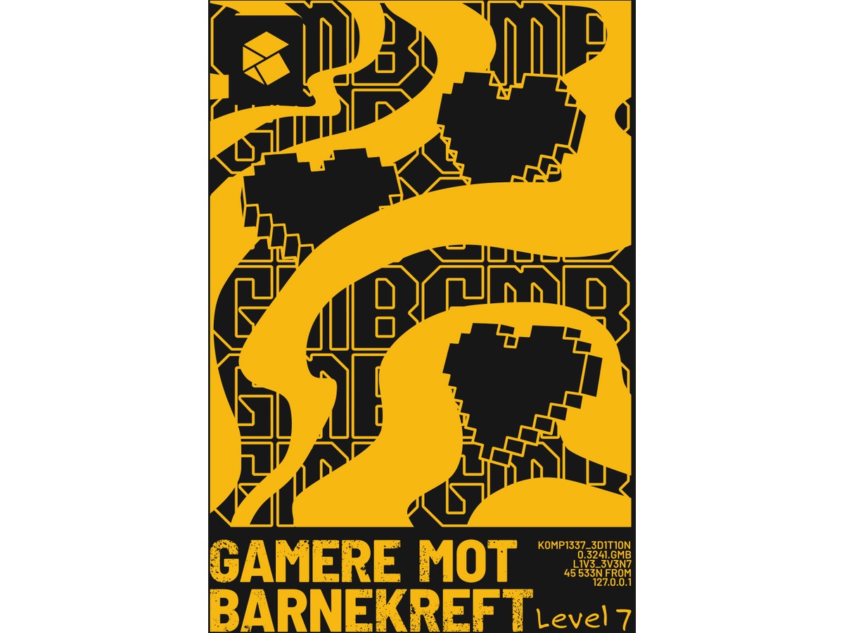 Gamere Mot Barnekreft T-skjorte & Hettegenser 3XL Merchandise