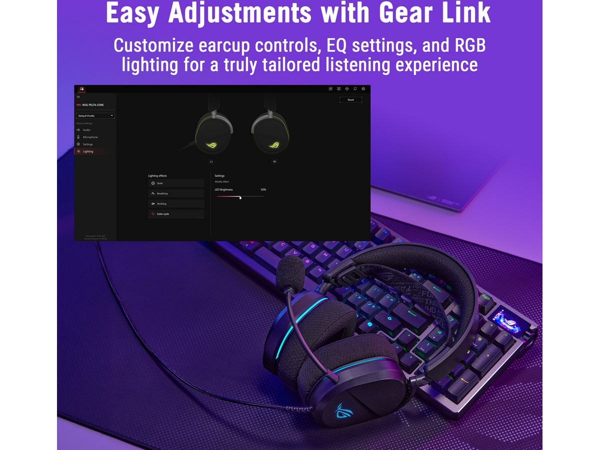 Asus ROG PELTA CORE kablet gamingheadset Gaming headset