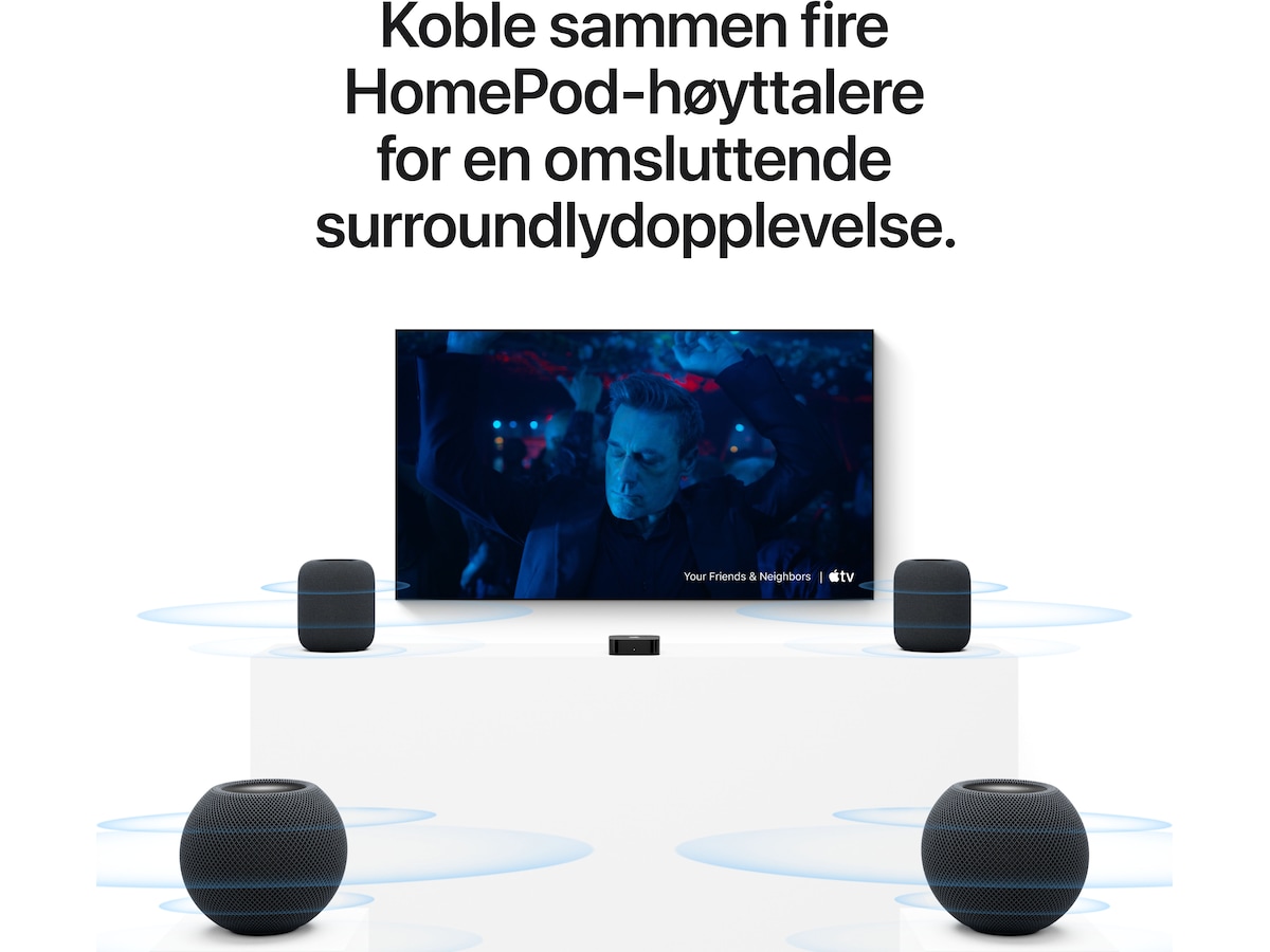 Apple TV 4K 128GB Mediaspillere