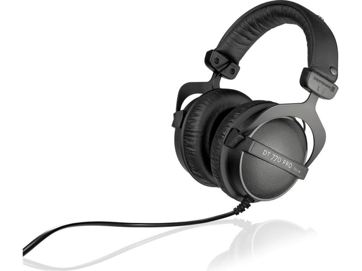 Beyerdynamic DT770 Pro 32 hodetelefoner med ledning, Over-Ear(sort) Hodetelefoner