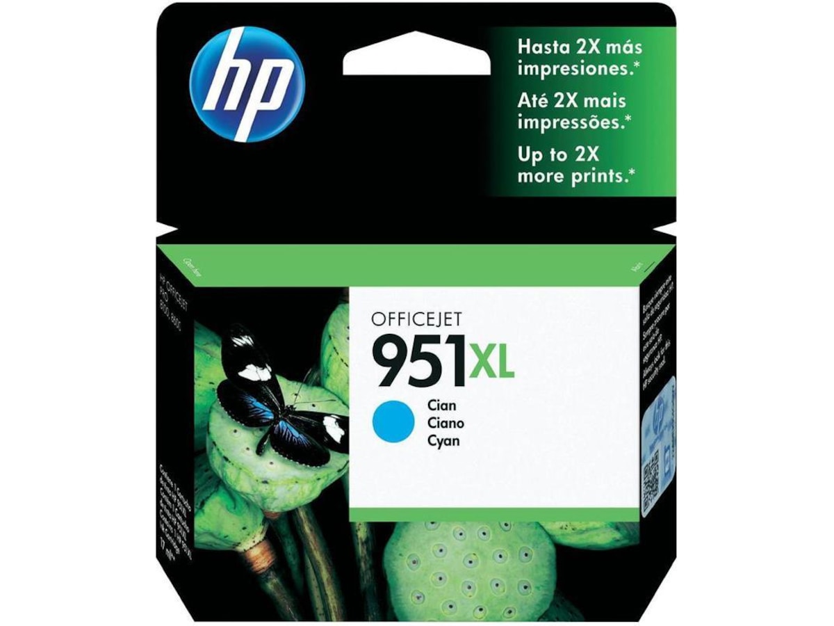 HP Blekk 951XL Cyan Blekkpatroner