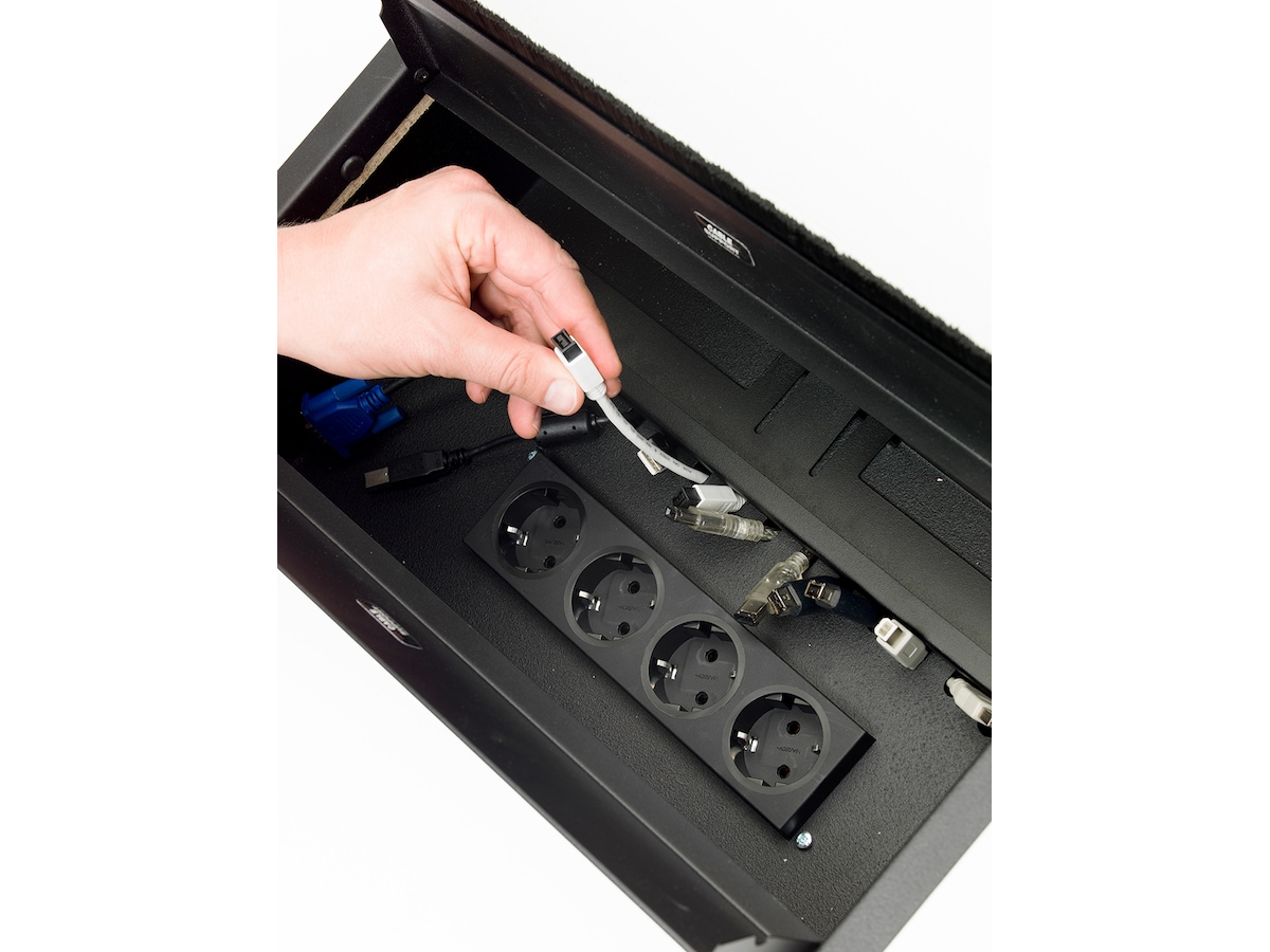 Kenson Kabelstøtte Konferanse (sort) Diverse kontor