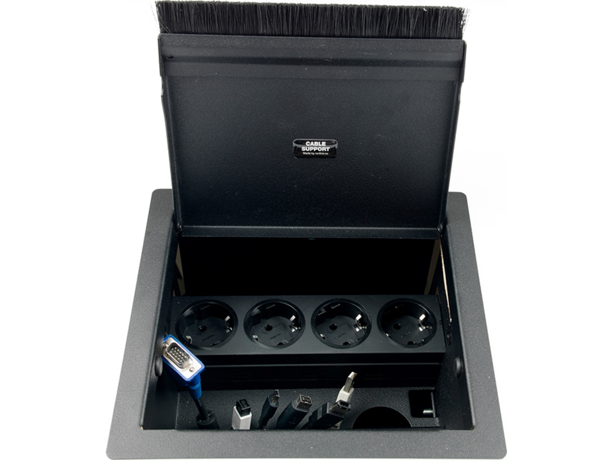 Kenson Kabelstøtte Mini (sort) Diverse kontor