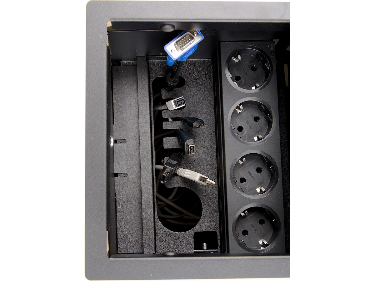 Kenson Kabelstøtte Mini (sort) Diverse kontor